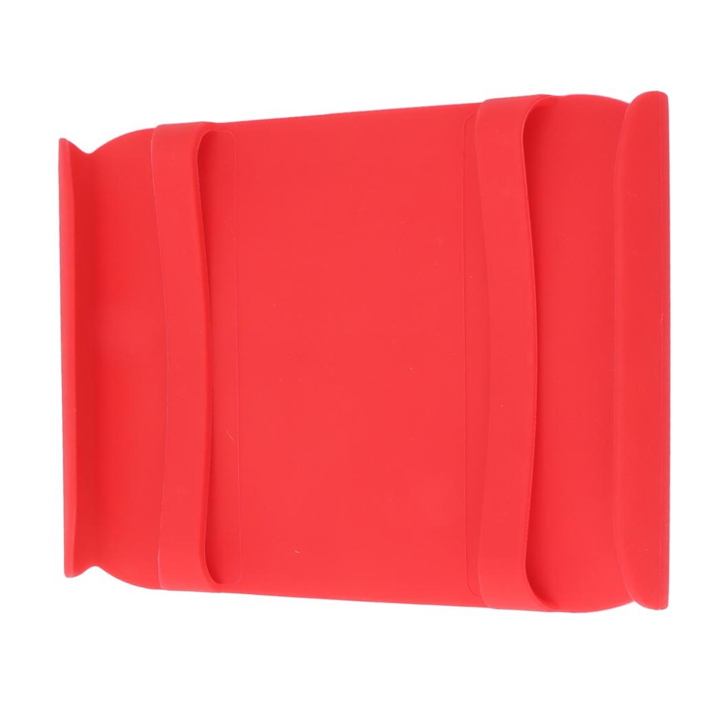 Kitchen Silicone Mat Heat Resistant Silicone Mat with Handle Anti Scalding Anti Slip Kitchen Tool Glove Substitution