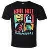 Red Hot Chili Peppers Band Blood Sugar Sex Magik Quattro Lati Ritratto del Membro Rosa Spinosa Rosa Grafica Vintage Copertina Album T-shirt
