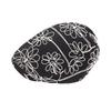 Vintage Korean Stylish Floral Embroidered Beret Hat For Summer Unisex Design