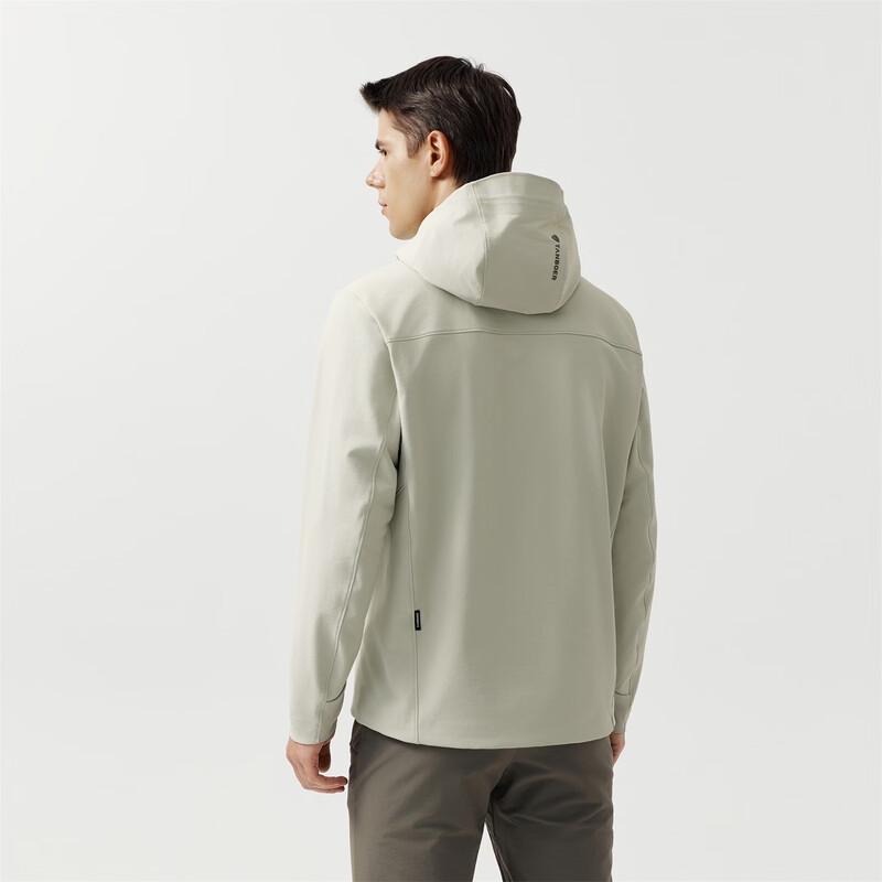 Tanboer Men's Outdoor Hooded Athletic Jacket