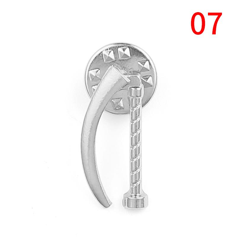 1Pc Women Accessories Doctors Nurse Medical Jewelry Newborn Brooches Metal Lapel Pin