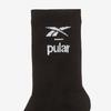 Reebok X Pular 2 Pack Running Socks   Black Orange Ress5fy71bk