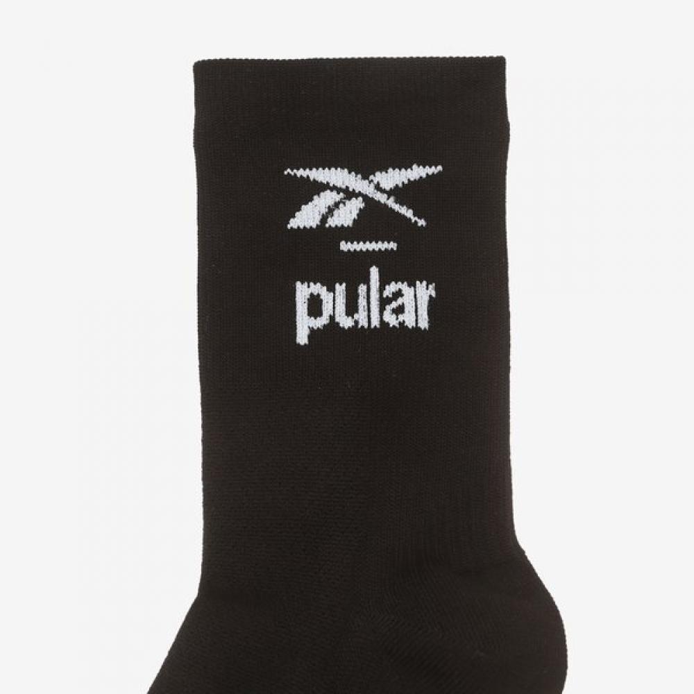Reebok X Pular 2 Pack Running Socks   Black Orange Ress5fy71bk
