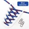 Brand Glitter Shoelaces Without Ties Elastic Laces Sneakers Tennis No Tie Shoe Laces Kids Adult Wide Shoelace Shoe Accessories