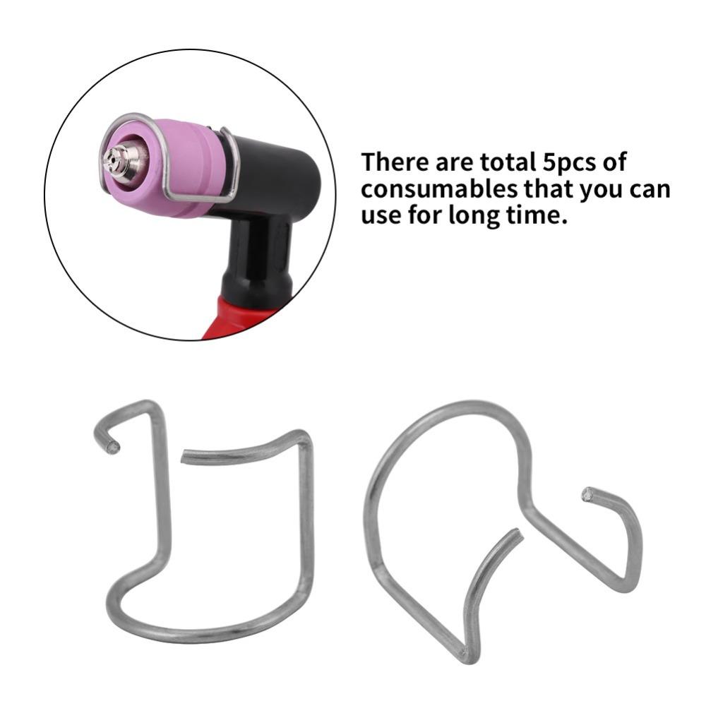 10pcs for SG-55/AG-60/WSD-60P Torch Spring Spacer Guide Spring Loaded Stainless Steel AG-60 Spacer Guide Wire Guard