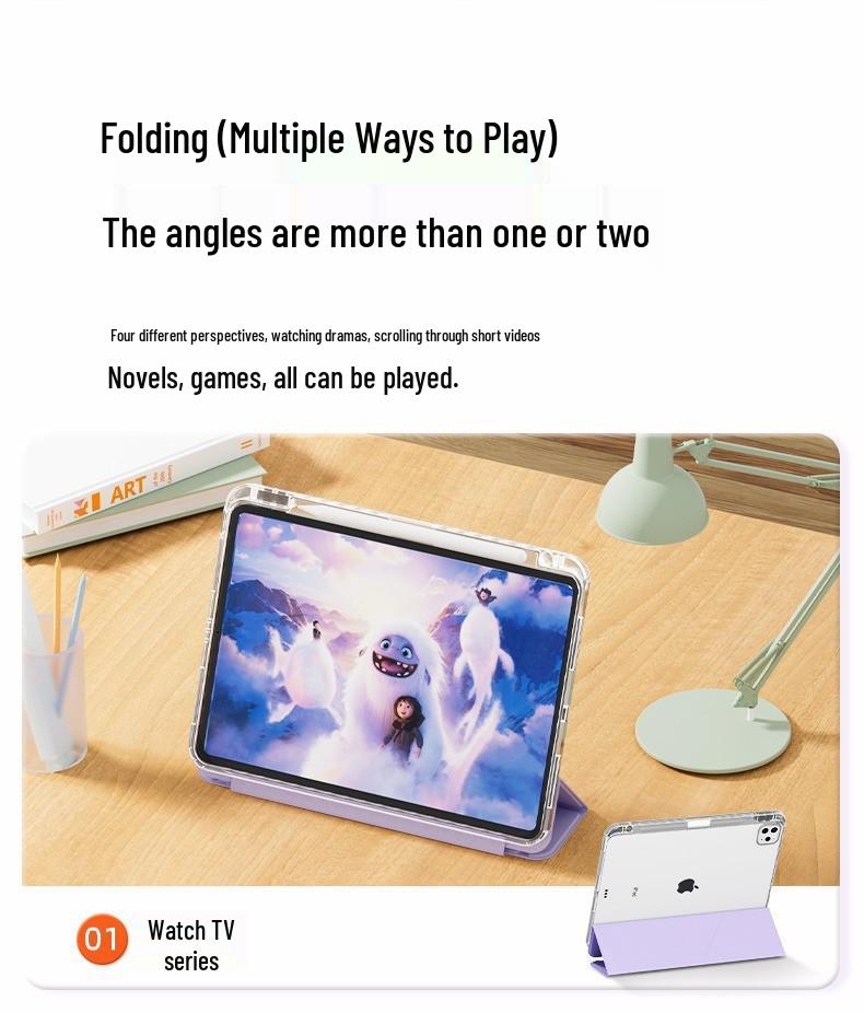 Lenovo Xiaoxin Pad 11'' Tablet-Hülle mit Acryl-Stifthalter (2025)