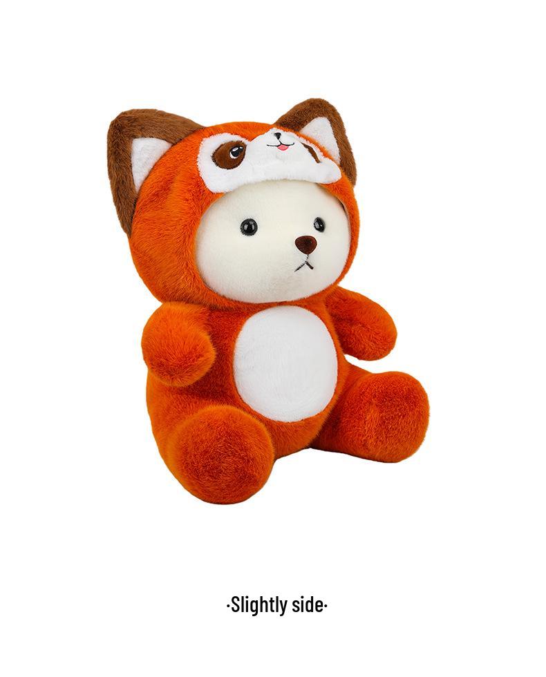 Cute Raccoon & Bear Plush Toy - Lina Teddy Stuffed Animal