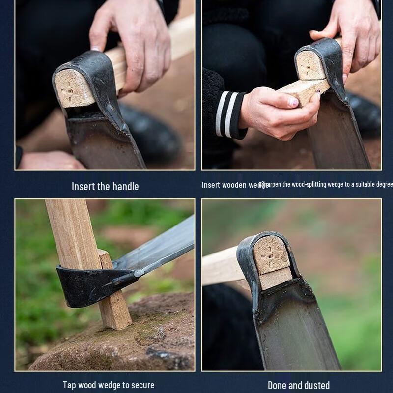 Junwen Wooden Handle Garden Hoe