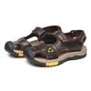 TUINANLE Classic Mens Sandals Summer Leather Sandals Men Outdoor Casual Lightweight Beach Shoes Fashion Men Sneakers Size 38-46