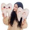 1Pc 20/30/40CM Kawaii Teeth Plush Pillow Toy Lovely Simulated Teeth Plushie Doll Stuffed Soft Sofa Cushion Birthday Gift
