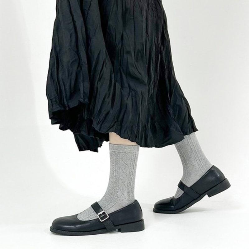 YELLOWSOCKS LILLY GRAY