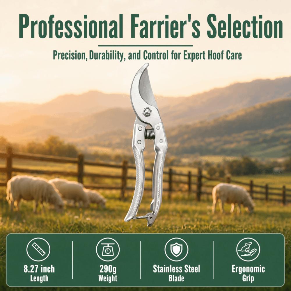 Stainless Steel Handle Hoof Trimmers Anti-Slip Pattern Hoof Scissors Hoof Shears Pigs