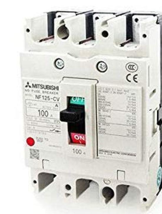 

Mitsubishi Electric 3P 75A Fuse NN NF125-CV (No Breaker) (3 Pole) (AC/DC)