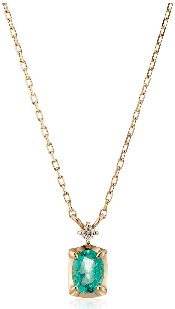 Vendome Necklace K18 Yellow Gold Emerald GGVN014140EM [Official] [VIH Aoyama]