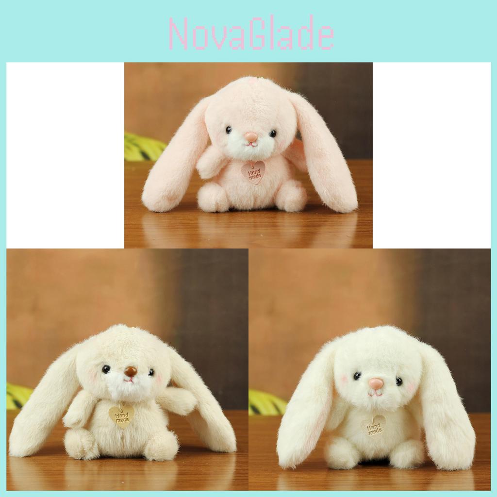 Plush Bunny Keychain With Pp Cotton Fill For Kids And Teens