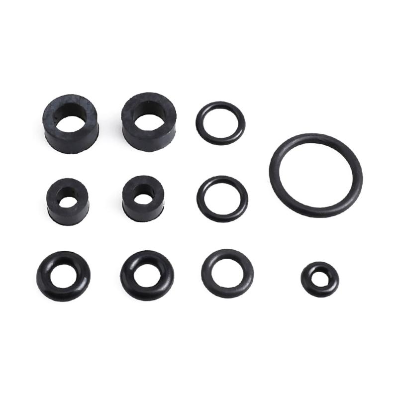 Fuel Supply & Return & Feed Line Fitting Sleeve Seal O-Rings Kit F81Z-9C387-BA For 7.3L Diesels 1999-2003