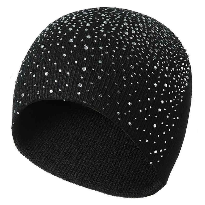 Men Women Baggy Warm Crochet Winter Wool Knit Ski Beanie Slouchy Caps Hat