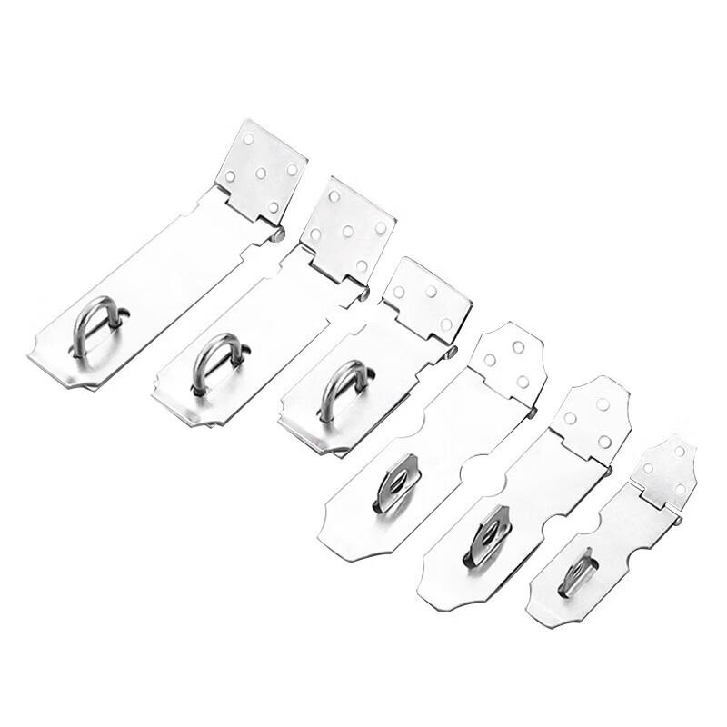 LijiuHong 304 Stainless Steel Security Door Hasp Latch
