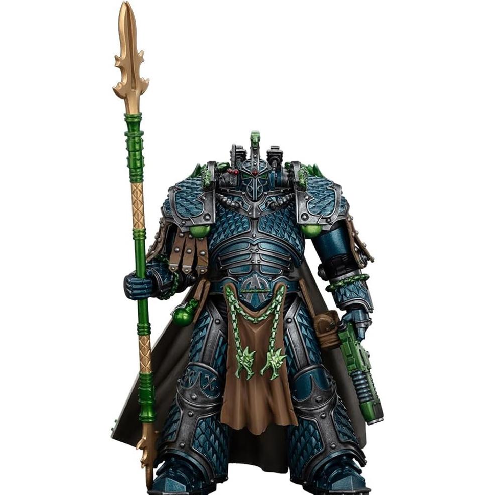 JOYTOY-Warhammer The Horus Heresy-1:18-Action Figure-Alpha Legion Alpharius, Primarch of The XXth Legion-Collection Model Birthday Gifts
