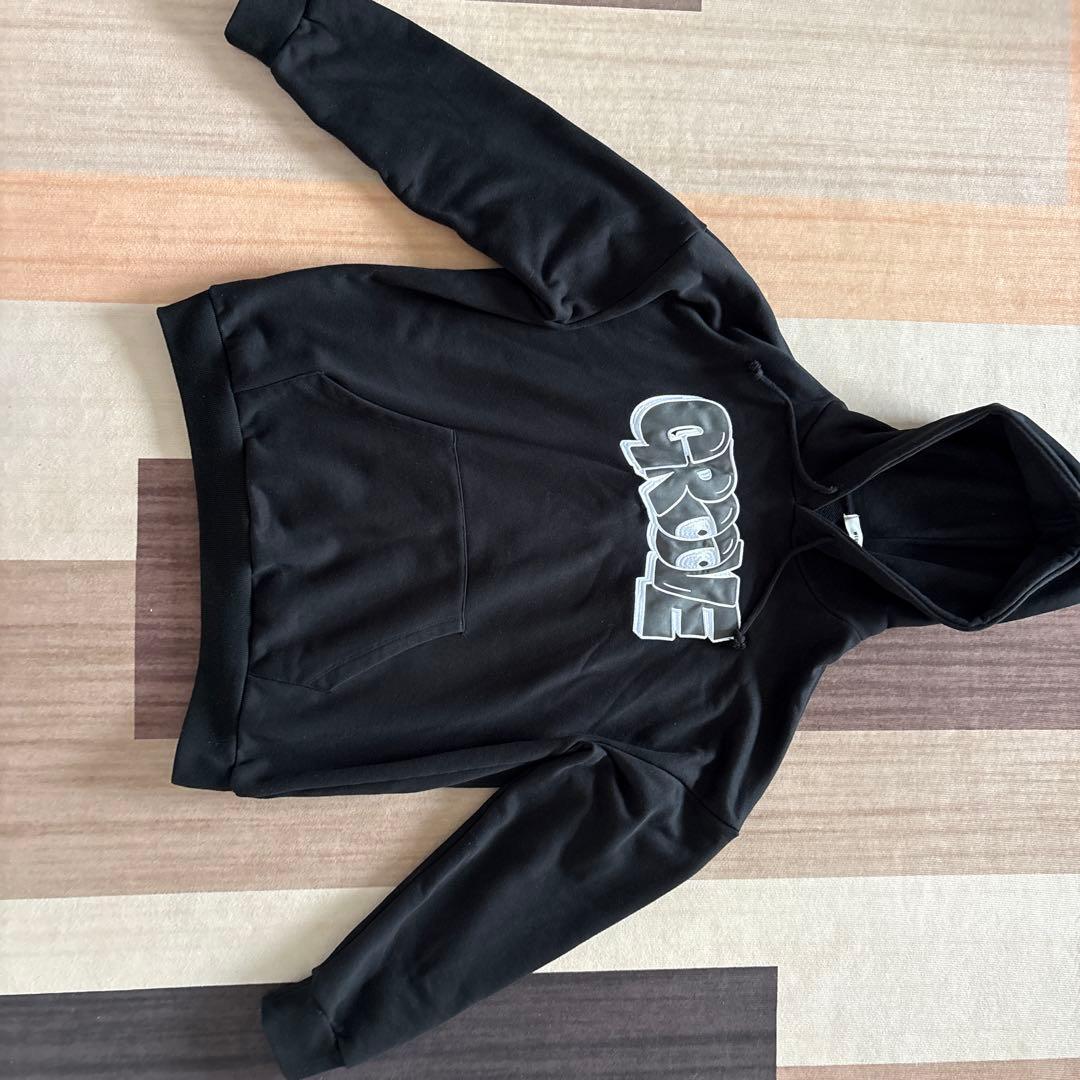 WEGO Parka Black GROOVE Logo L size