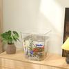 Transparent Desktop Fish Tank Anti-falling Fish Breeding Tanks Round Goldfish Tank  Home