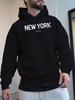L Place New York Usa New Autumn And Winter Velvet Sweatshirt unisex Clothing Free Hoodie Clothes American Trendy Printed Tops unisex Gifts