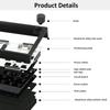 LMK66 Mechanical Keyboard Kit Convenient Switches Replacement 3Modes BT5/2.4Ghz/UsbC Hot swappable Backlights