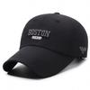 Embroidered Letter Hat Sunscreen Hat Men's Summer Sun Hat Breathable Cap Quick-Drying Baseball Cap