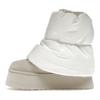 Klassische Mini Dipper Puffer Weiße Keramik Damen Sneaker Creme 1158275-WCRM