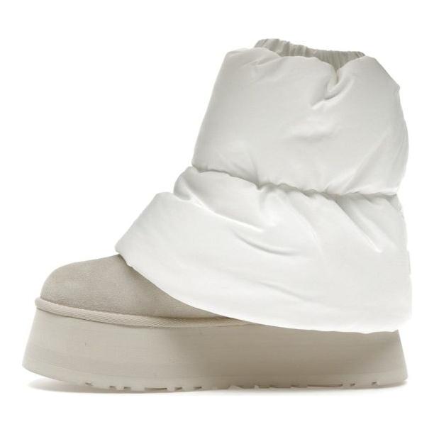 UGG Classic Mini Dipper Puffer White Ceramic Women Sneakers Cream 1158275-WCRM