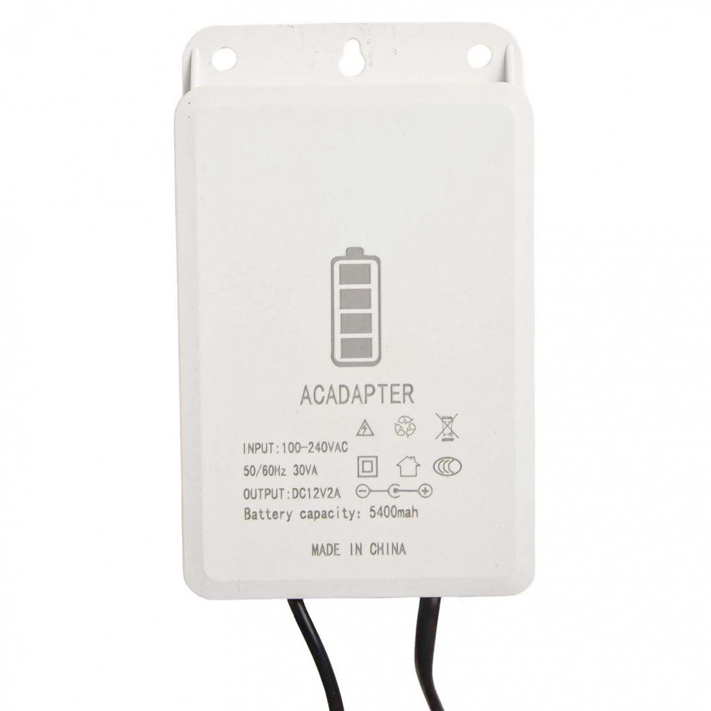 12V2A Monitoring Camera Power Adapter with Uninterrupted Power Delivery