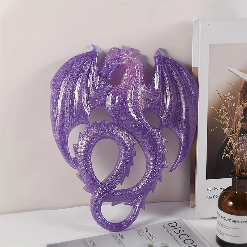 1 Piece 3D Dragon, Turtle, Gecko And Other Silicone Mold For Resin Casting, Diy Wall Hanging Decoration