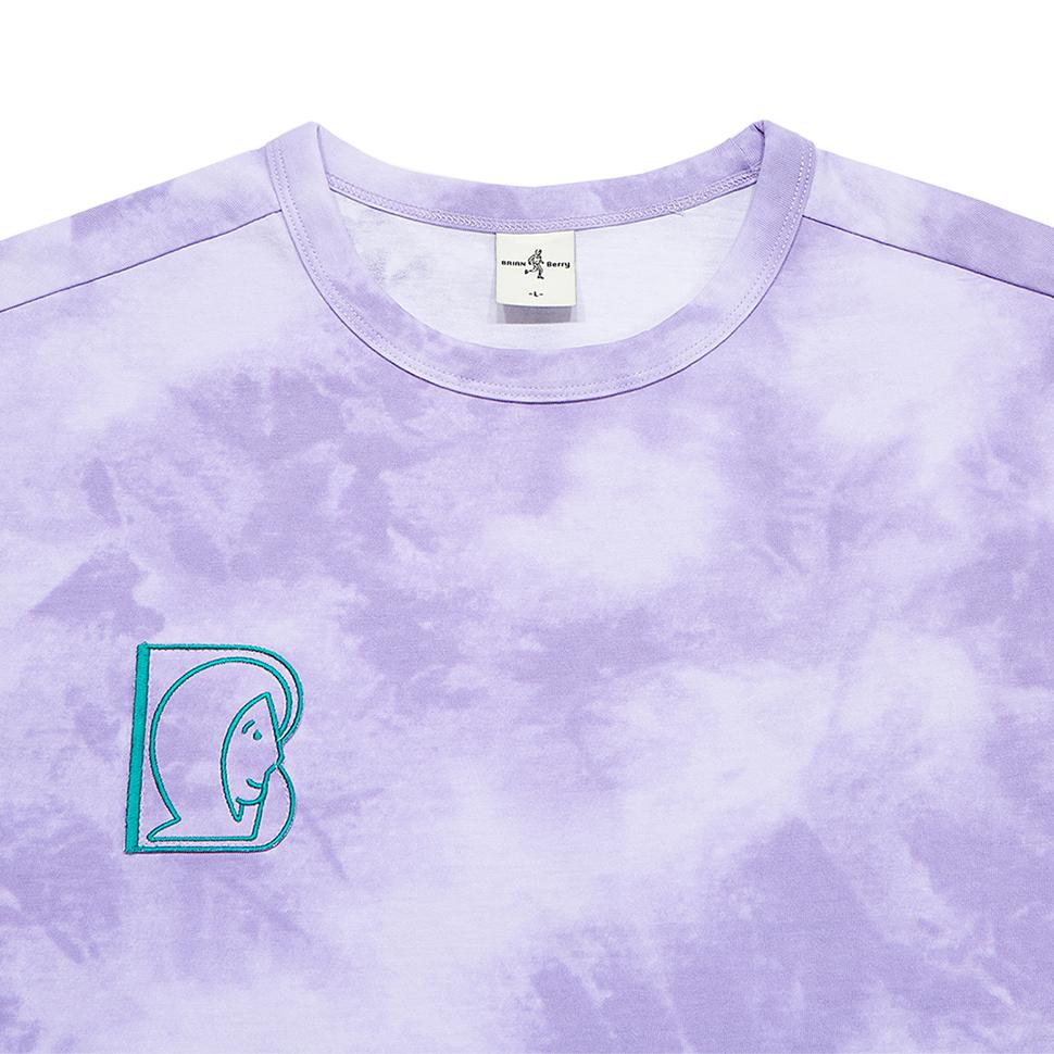 Brian Berry Poppy Dyeing Tee_Pale Violet