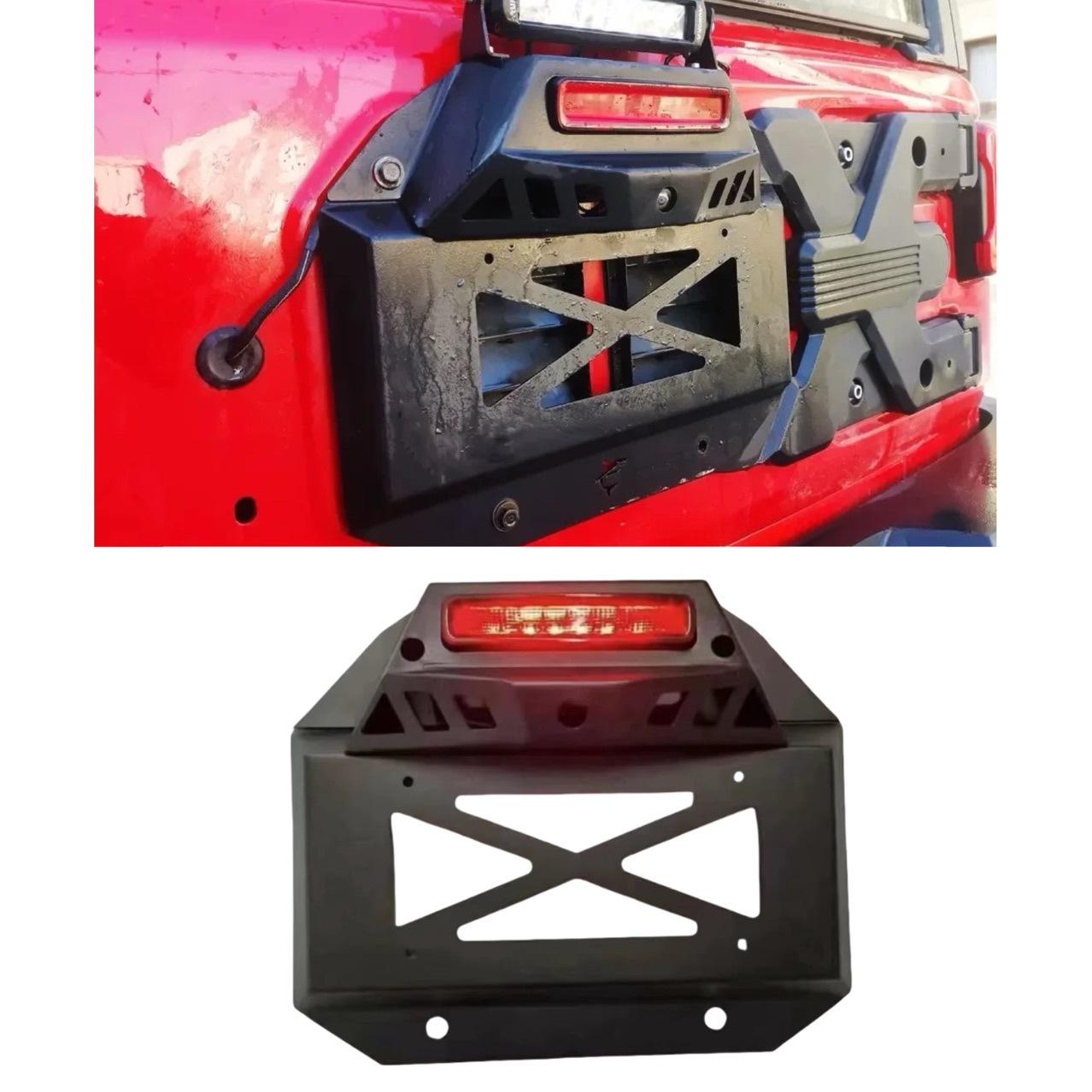 

Тримач номерного знака на задні двері для JL Wrangler 18-24 зі світлом