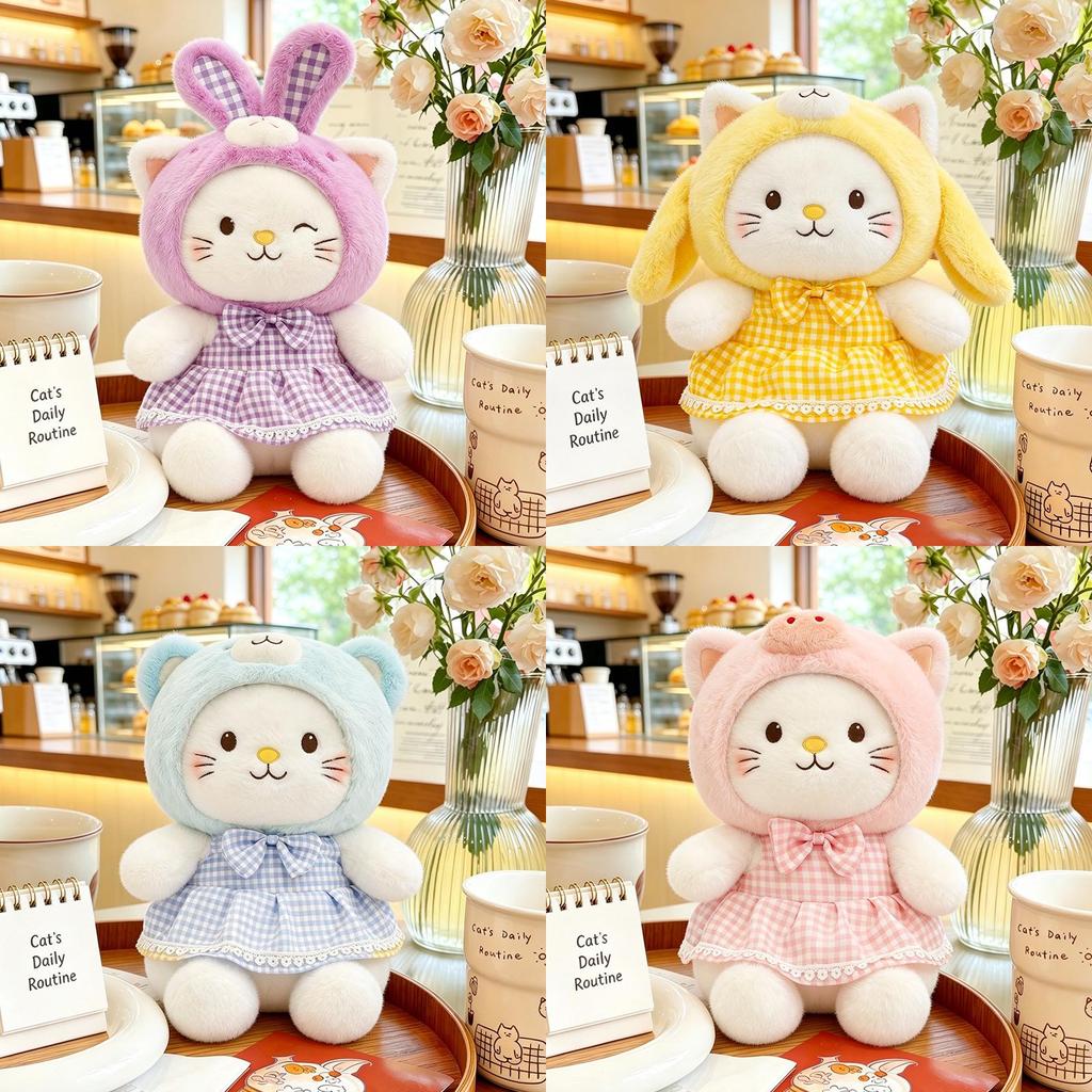 Fluffy Sheep Plush Toy With Pp Cotton Filling For Kids And Teens Gift