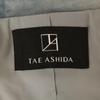 TAE ASHIDA [Good condition/24 year old] TJ4721 Gathered sleeve velour Jacket *There is no size notation. blueUsed