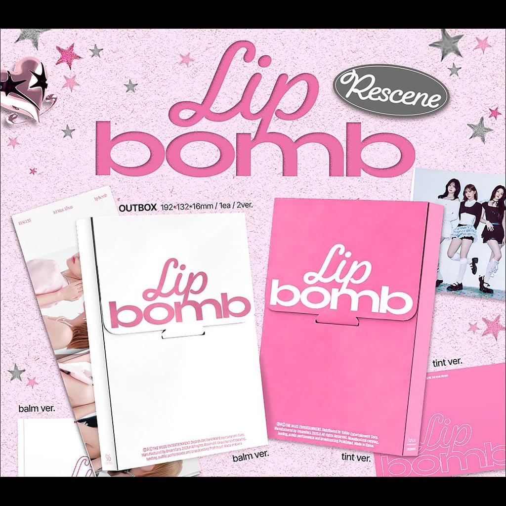 RESCENE [lip Bomb] The 3rd Mini Album (tint Ver. / Balm Ver.) + Free Gift