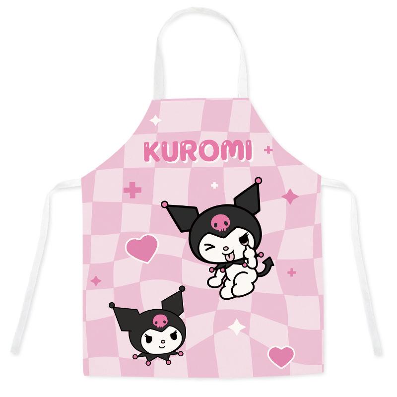 Adorable Girly Apron with Logo Print for Kitchen & Catering
