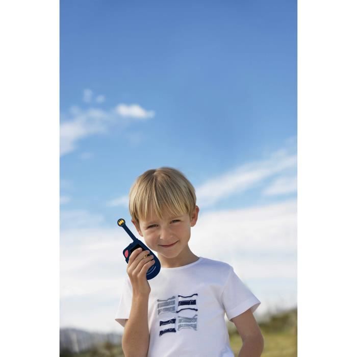 Talkie-Walkies Digitaux Batman - LEXIBOOK - Portée 4km - Fonction morse