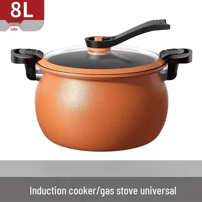 Wutuo Multi-functional Cast Iron Micro-Pressure Soup Pot