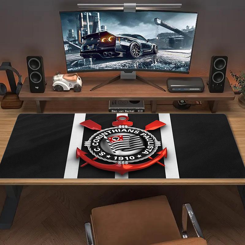 Corinthians Print Cushion Non-slip Laptop Tablet Big Mousepad XXL Mat Mini PC Playmat With Lock Edge