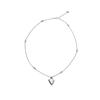 Gucci Casual Minimalist Fashion Silver Vintage Polished 925 Silver Necklace Unisex necklace BQ927471837
