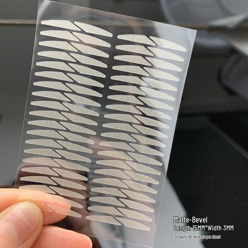 You Yi Shi Invisible Matte Eyelid Stickers - Natural Seamless Adhesive for Swollen Eyelids, Single/Double-Sided, for Beautiful Eyes.