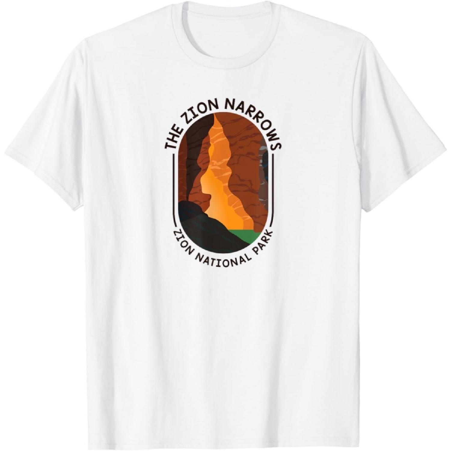 The Narrows - Zion National Park T-Shirt XXXXXL белый
