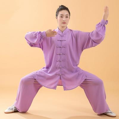 Filato di canapa, cotone e seta, abbigliamento per Tai Chi, abbigliamento per la pratica, abbigliamento per le prestazioni, abbigliamento per Tai Chi, abbigliamento per arti marziali da uomo e da donna, abbigliamento per Kung Fu