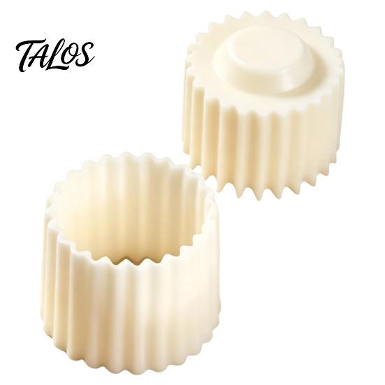 Dual Sided Cookie Press Double-Headed Mooncake Mold, Sunflower Pattern Reusable ABS Hand-Press Detachable Easy Creative Stamp Cleaning Kitchen Gadgets