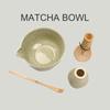 4-Piece Ceramic Matcha Bowl & Whisk Set with Song Dynasty-Inspired Tea Tools