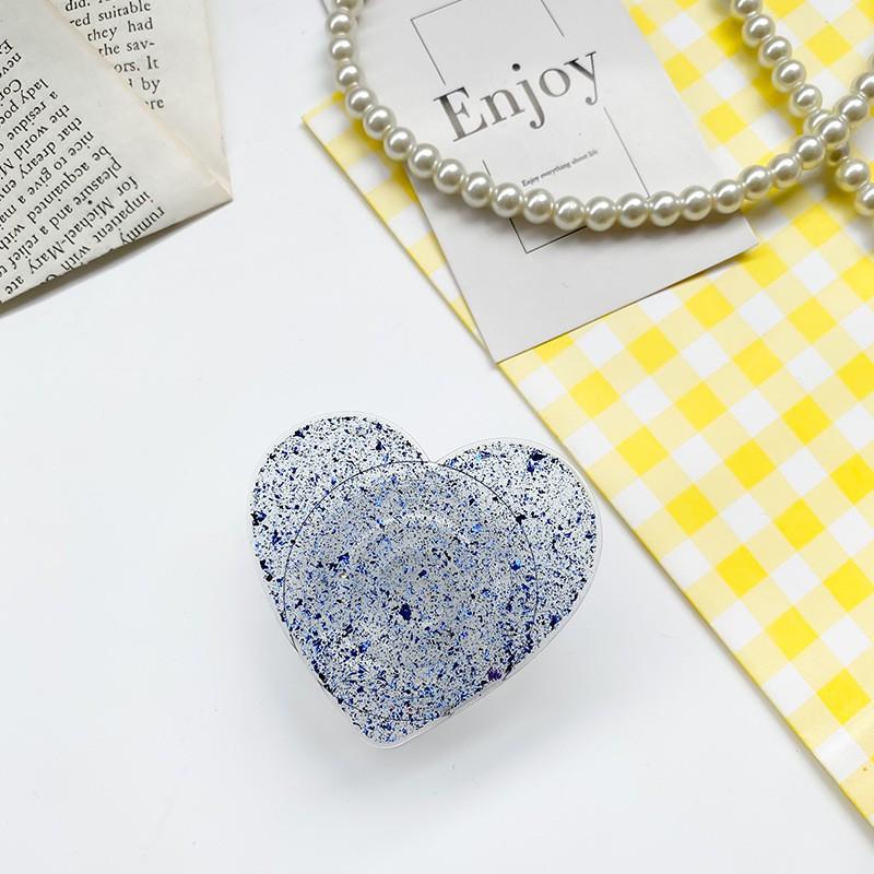 Dropped Love Phone Airbag Bracket Ins Wind Shattered Foil Glitter Royal Sister Fan Selfie Ring Buckle Lazy Desktop Stand