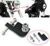 Black Fairing Headlight Extension Block For Harley Dyna FXDL FXDF FXDB FXDWG