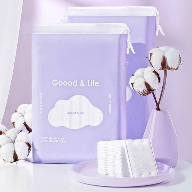 Puremantis - Ватный диск для макияжа Purple